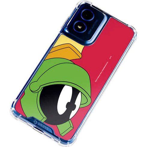 Looney Tunes Marvin The Martian Zoomed In Moto G 5G (2024) Clear Case